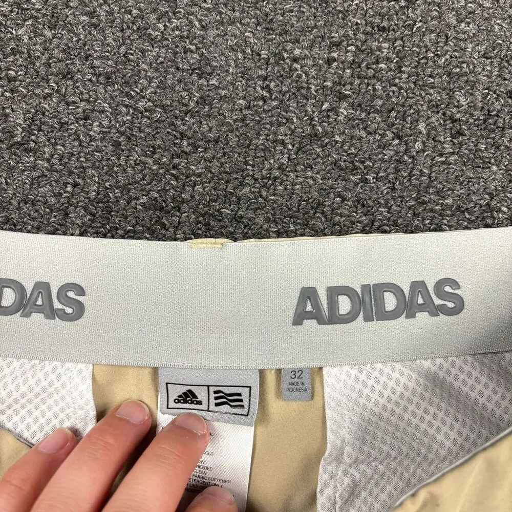 Adidas Ultimate 365 Golf Short 4 Pocket Classic CE0457 Beige Performance Size 32